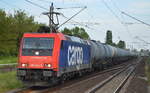 Re 482/587260/hsl-mit-re-482-044-5-und HSL mit Re 482 044-5 und Kesselwagenzug (leer) Richtung Srendell am 19.07.17 Berlin-Hohenschönhausen.