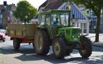 Ein DEUTZ Typ D 6806 Synchron Traktor am 24.05.14 in Lauterbach (Hessen)