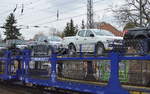 Fabrikneue FIAT FULLBACK Pickup Richtung Polen am 16.03.17 Berlin-Hirschgarten.