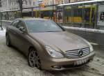MB CLS (C 219), viertriges Coup der Oberlasse, 13.12.12 Berlin-Pankow.