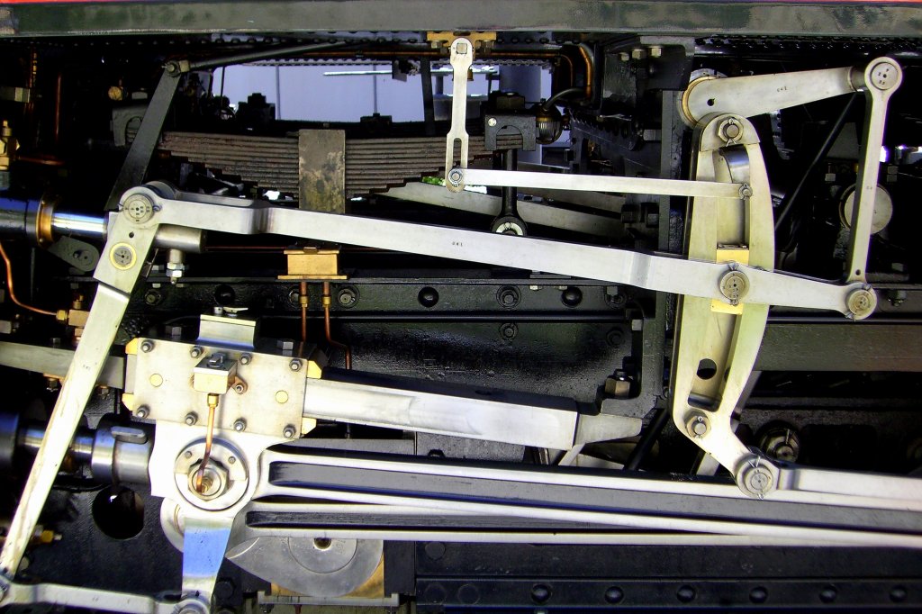 Detailansicht der DFB Dampflokomotive Nr. 4, aufgenommen in Gletsch am 01.08.2007.