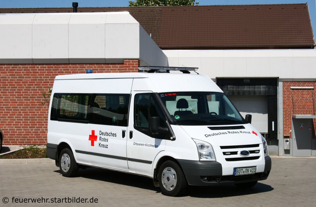 DRK Bottrop (BOT RK 411)  (Funk:4/10/1).
Aufgenommen in Kirchhellen am 1.5.2011. 