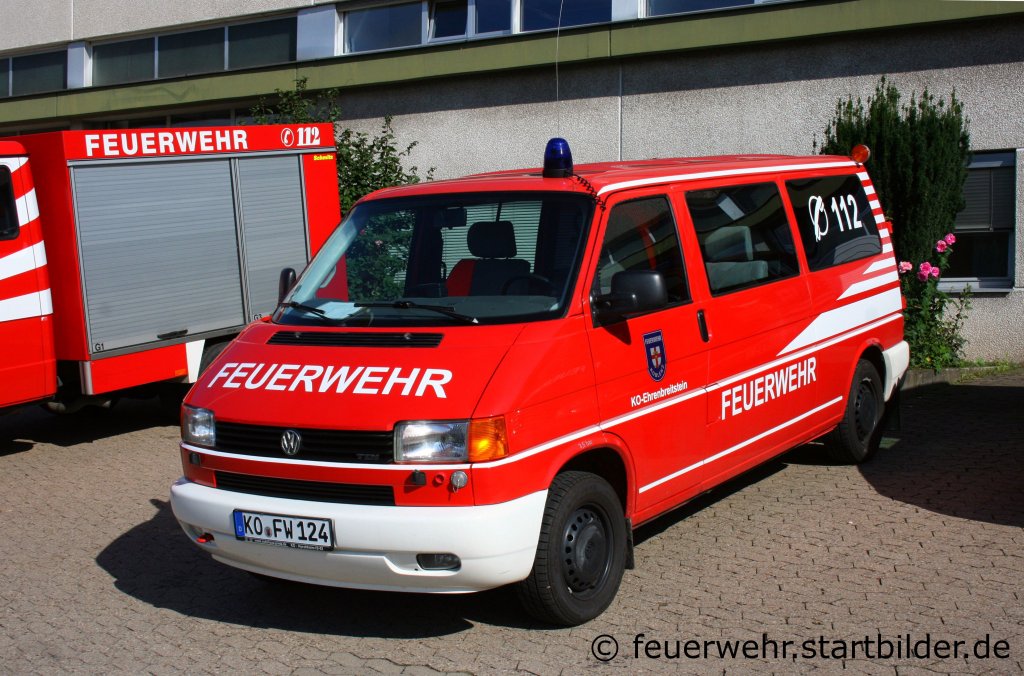 Feuerwehr Koblenz.
MTF der FF Koblenz Ehrenbreitstein.
Aufgenommen beim Tag der Offenen T�r der Fw Koblenz, 28.8.2011.