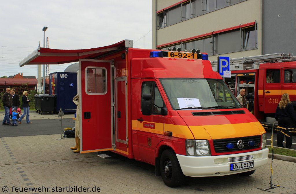 GW-Messtechnik (Florian Unna 6/92/1) der FW L�nen.
Aufgenommen beim Tdot der Feuerwehr L�nen,15.9.2012.