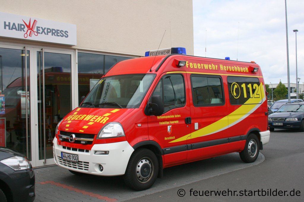 MTW der Feuerwehr Herschbach.
Aufgenommen beim Tag der Offenen T�r der Fw Koblenz, 28.8.2011. 