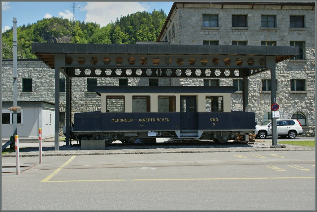 Obwohl noch nicht sehr lange elektrivizert, f�hrt die MIB sch�n lange elektirsch: Dank dem CFa 2/2.
Innterkichen, den 5. Juni 2013