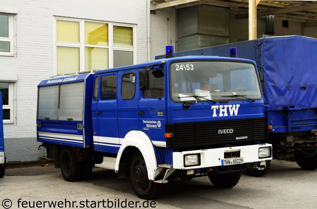 THW Velbert 24/53.
Aufgenommen in Velbert, 26.9.2011.