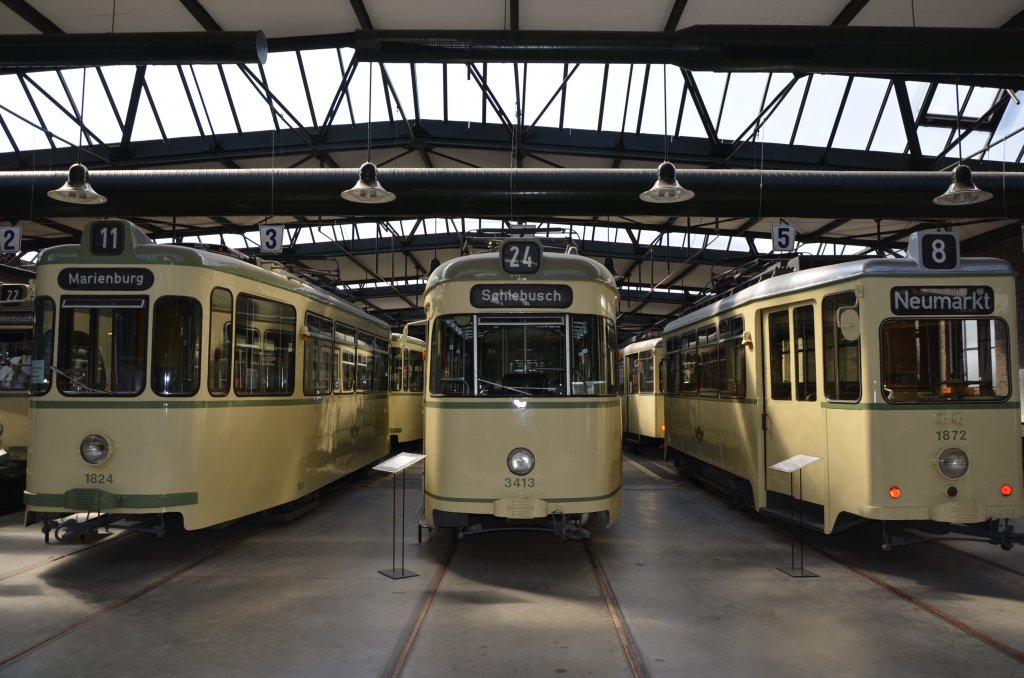 Wagen 1872, Bj. 1939. Nach diversen Umbauten in Betrieb bis in die 1960er Jahre.
Wagen 3413, Bj. 1958, in Betrieb bis 1968.
Wagen 1872, Bj. 1950, in Betrieb bis 1962.