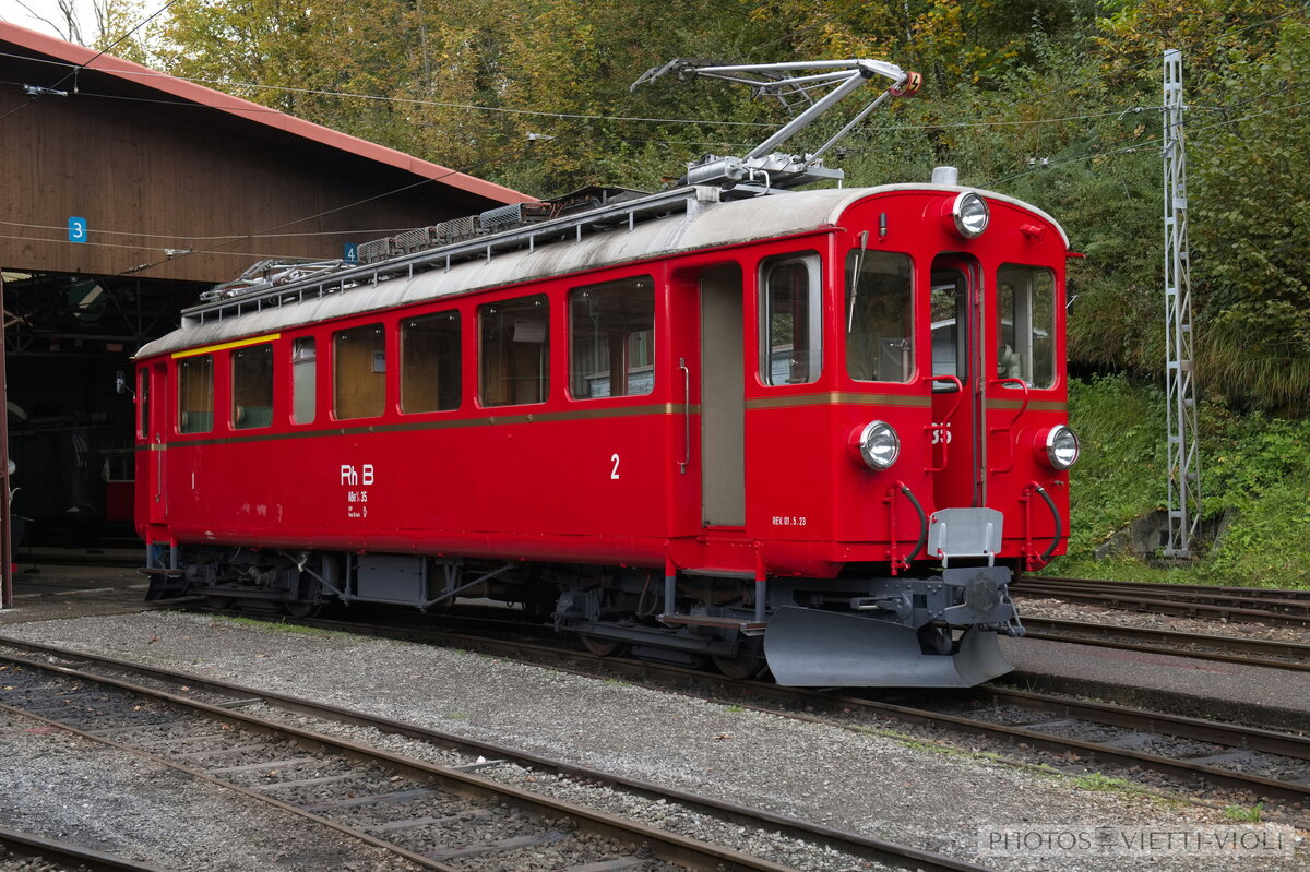 2024.10.13 BC Chamby Musée.
Automotrices ABe 4/4 35 