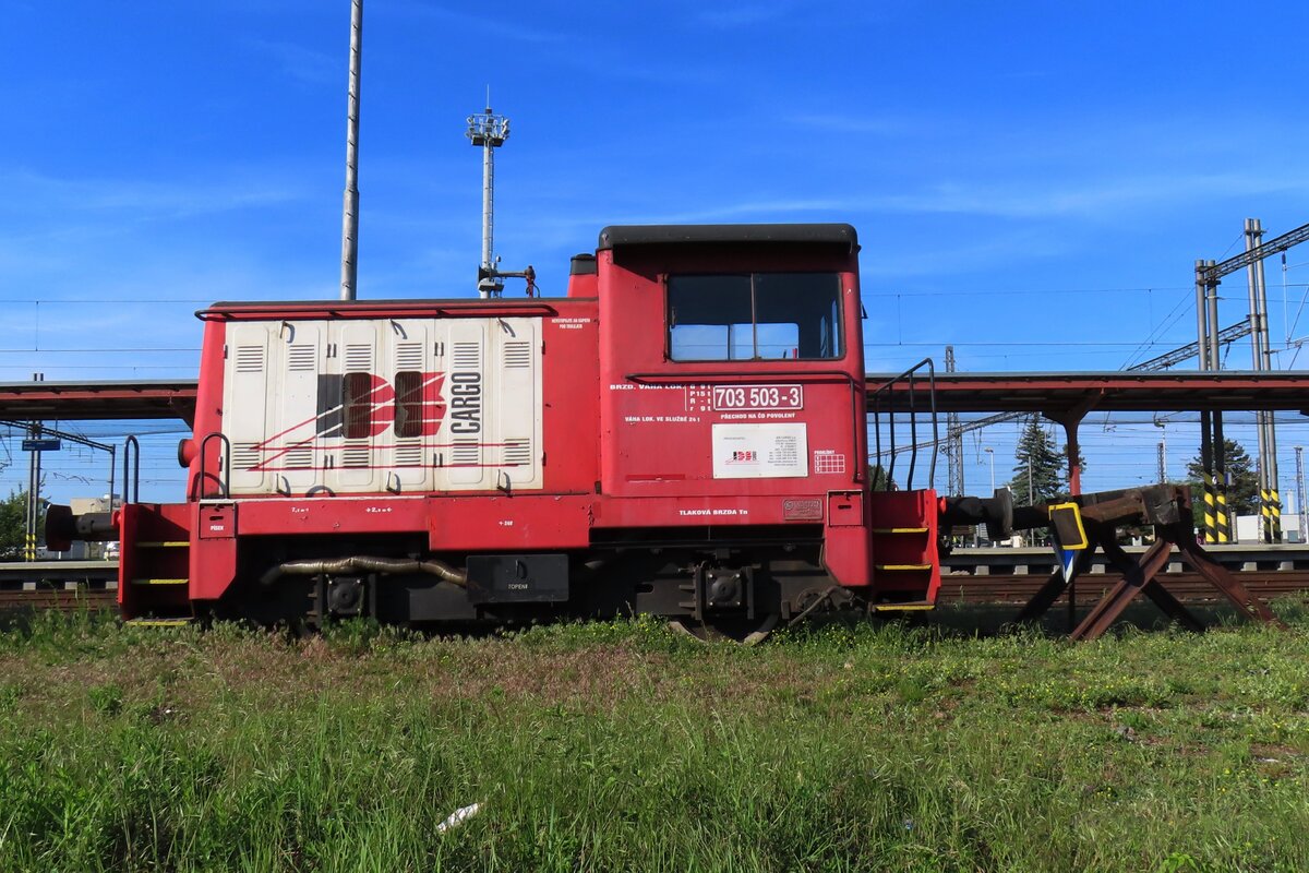 Am 8 Mai 2024 wurde IDS 703 503 vom Parkplatz in Kolín fotografiert.