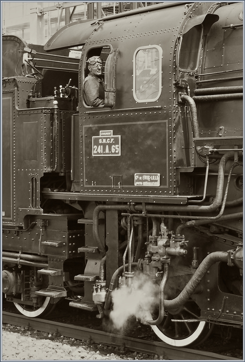 Der  Meister  an seinem Arbeitsplatz.
Morges, den 30. Mai 2009