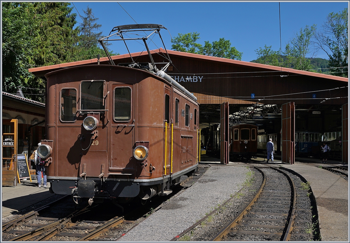 Die BOB HGe 3/3 29 hat seit einigen Jahren bei derb-C eine neue Heimat gefunden.

8. Juni 2019