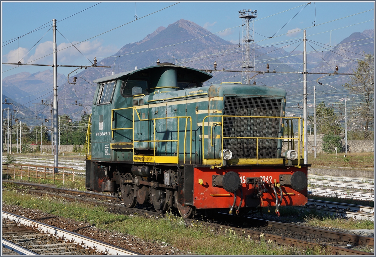 Die D 245 2242 in Domodossola. 
7. Okt. 2016