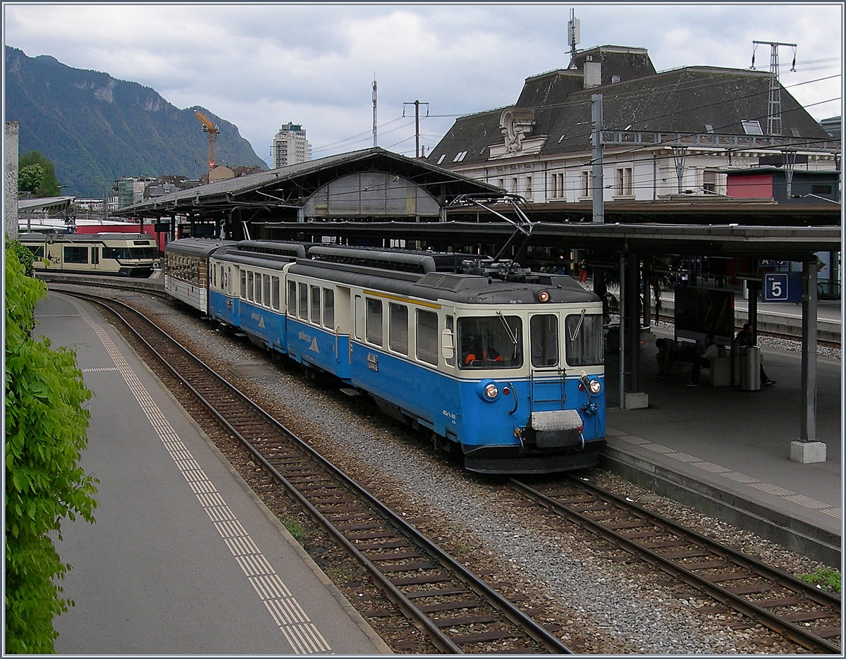 Dr MOB ABDe 8/8 4001  Suisse  in Montreux.
16. April 2017