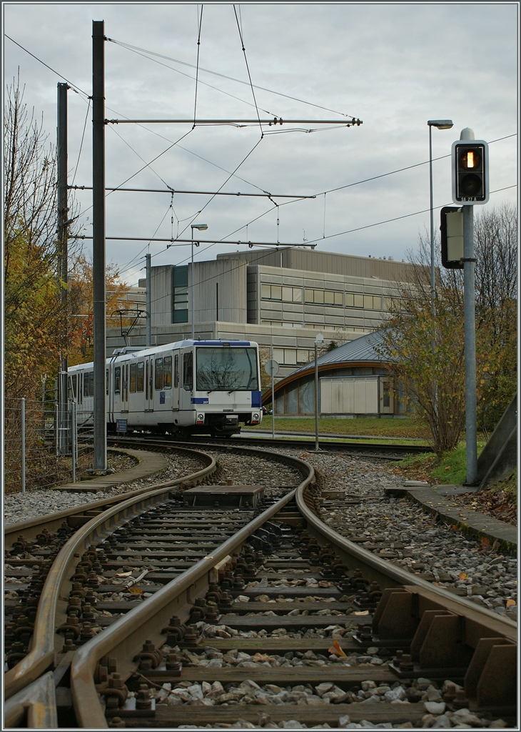 Ein TL Bem 558 als  m1  zeigt sich beim Dépôt in Dorigny.

9. Nov. 2008