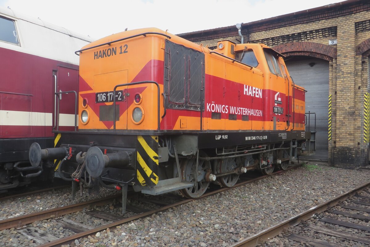 HaKon-12/346 171 steht am 18 September 2022 ins Bw Berlin-Schöneweide.