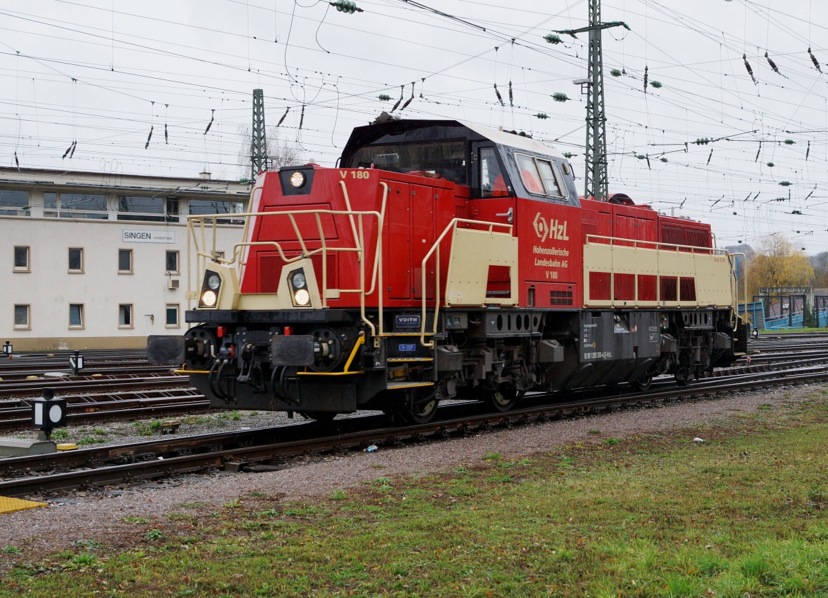 HZL: V 180 Gravita 15 L BB in Singen am 20. November 2015.
Foto: Walter Ruetsch