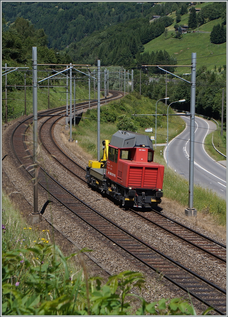 Ich h�tte f�r dieses Bild der 234 106-3 nicht abgedr�ckt, f�r Armin jedoch tat ich es gerne. 
Bei Rodi Fieso, den 24. Juni 2015