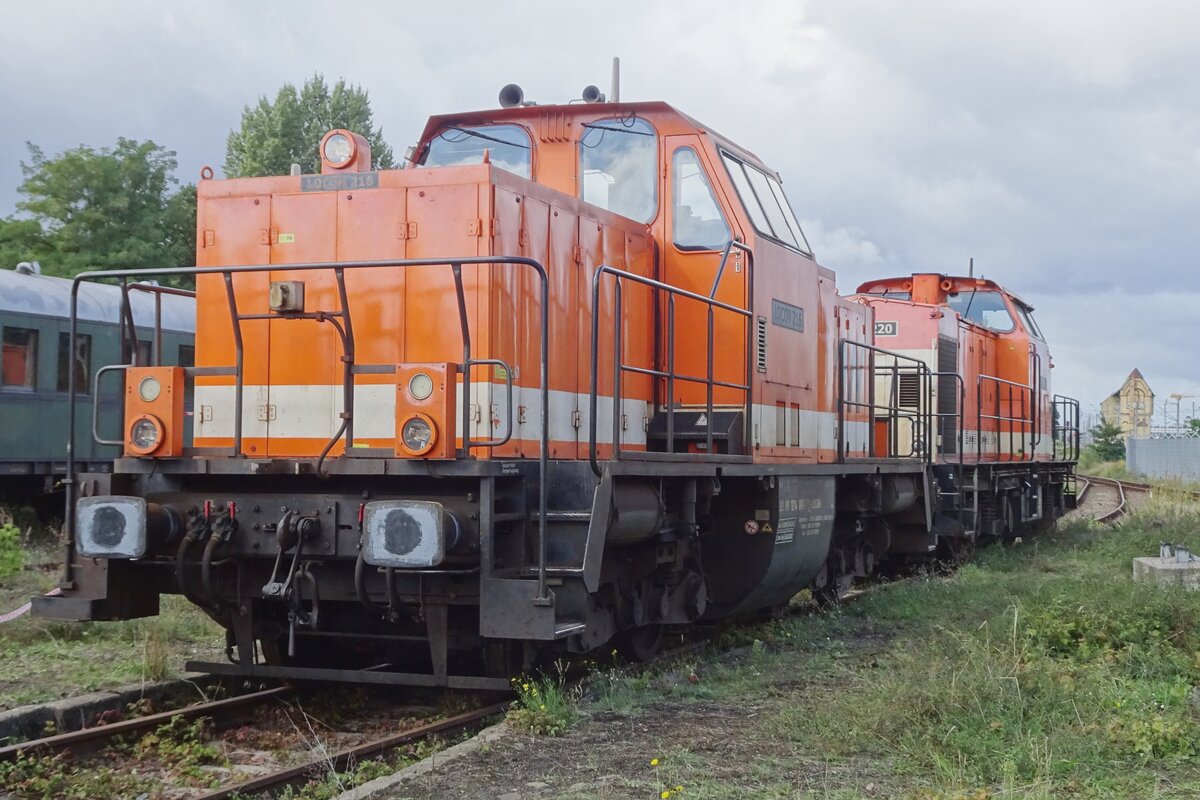 LOCON 216 steht am 18 September 2022 ins Bw Berlin-Sch�neweide.
