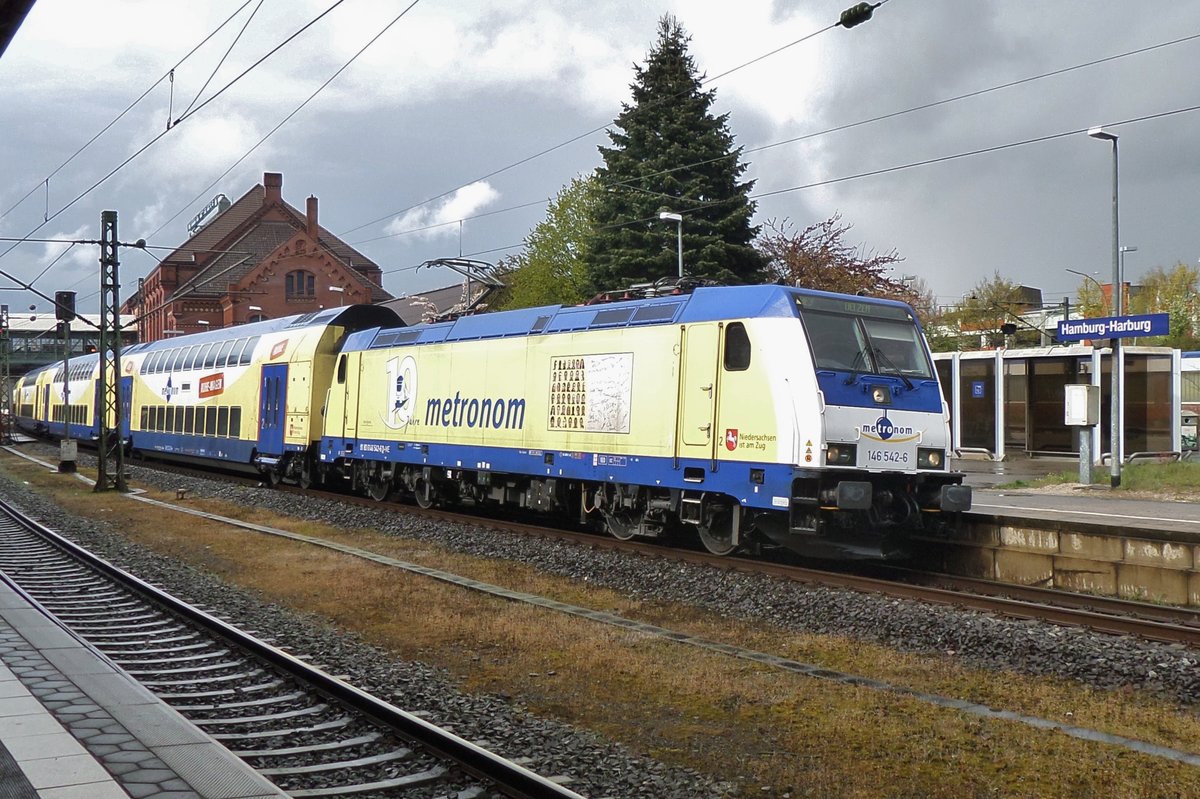 Metronom feiert das 10 jahriges Jubil�um in Hamburg-Harburg am 27 April 2016. 