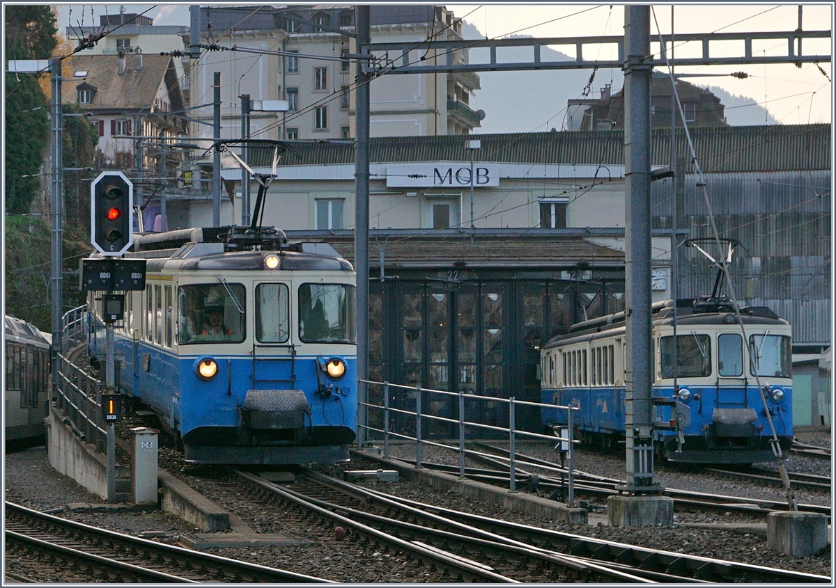 MOB ABDe 8/8 in Montreux.
27. Nov. 2016