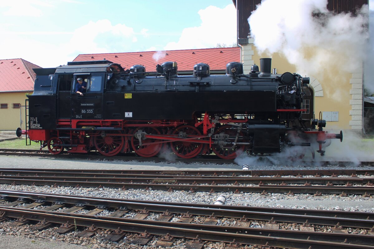 PRESS 86 333 macht Dampf in Benesov u Prahy am 28 September 2025.