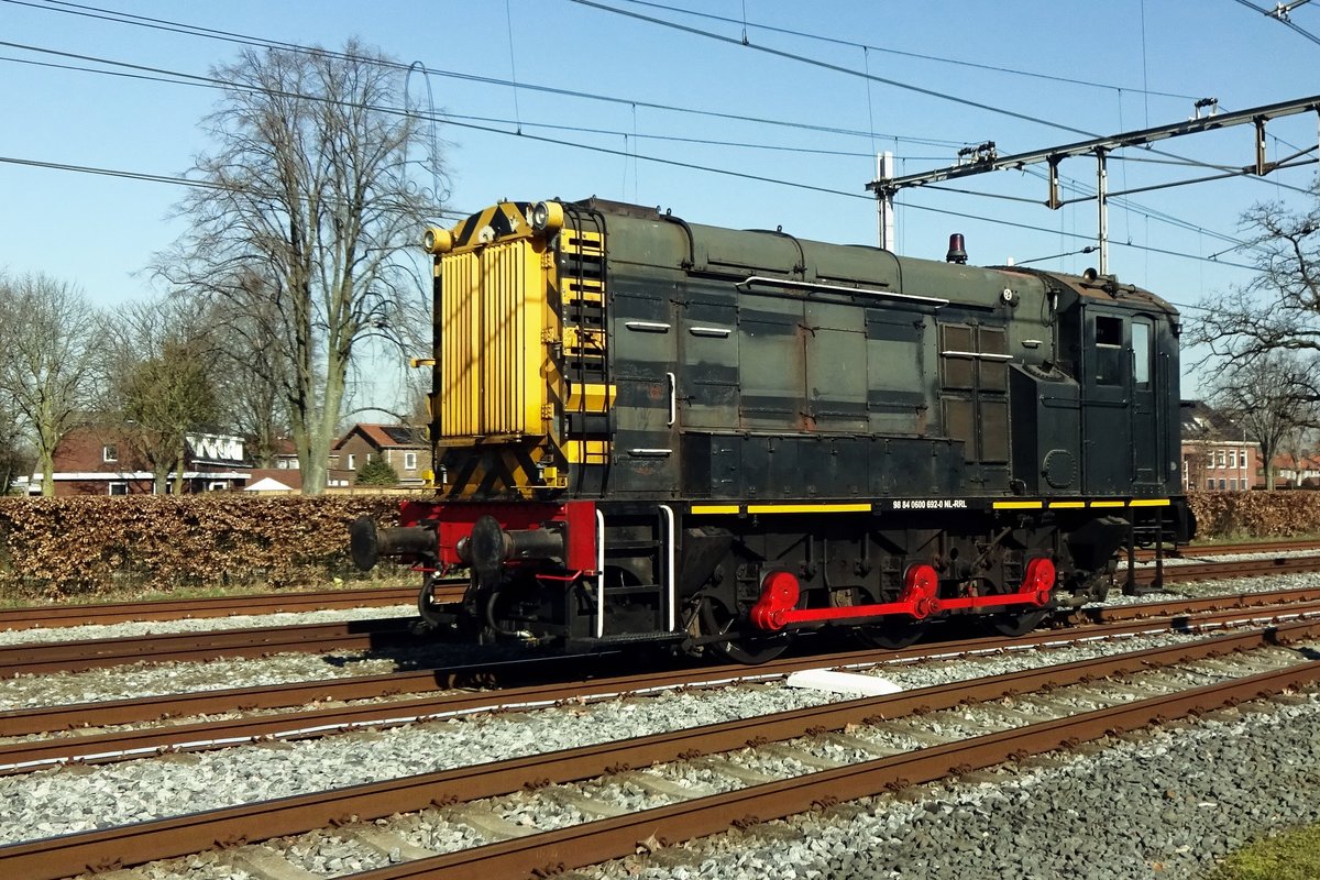 RFO 692 pr�ttelt am 2 M�rz 2021 in Oss.