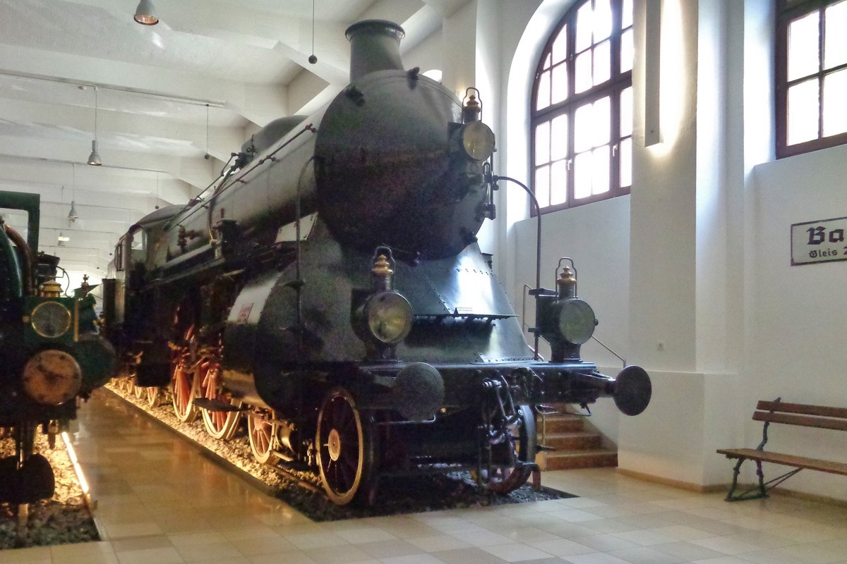 S 2/6 3201 steht am 6 September 2018 ins DB Museum in Nürnberg.
