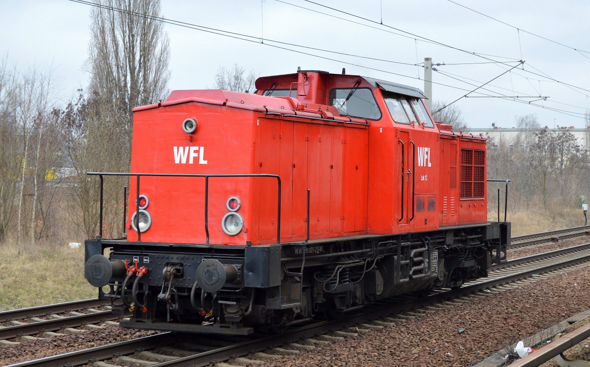 WFL Lok 12 (293 021-2) am 11.03.16 Berlin-Pankow.