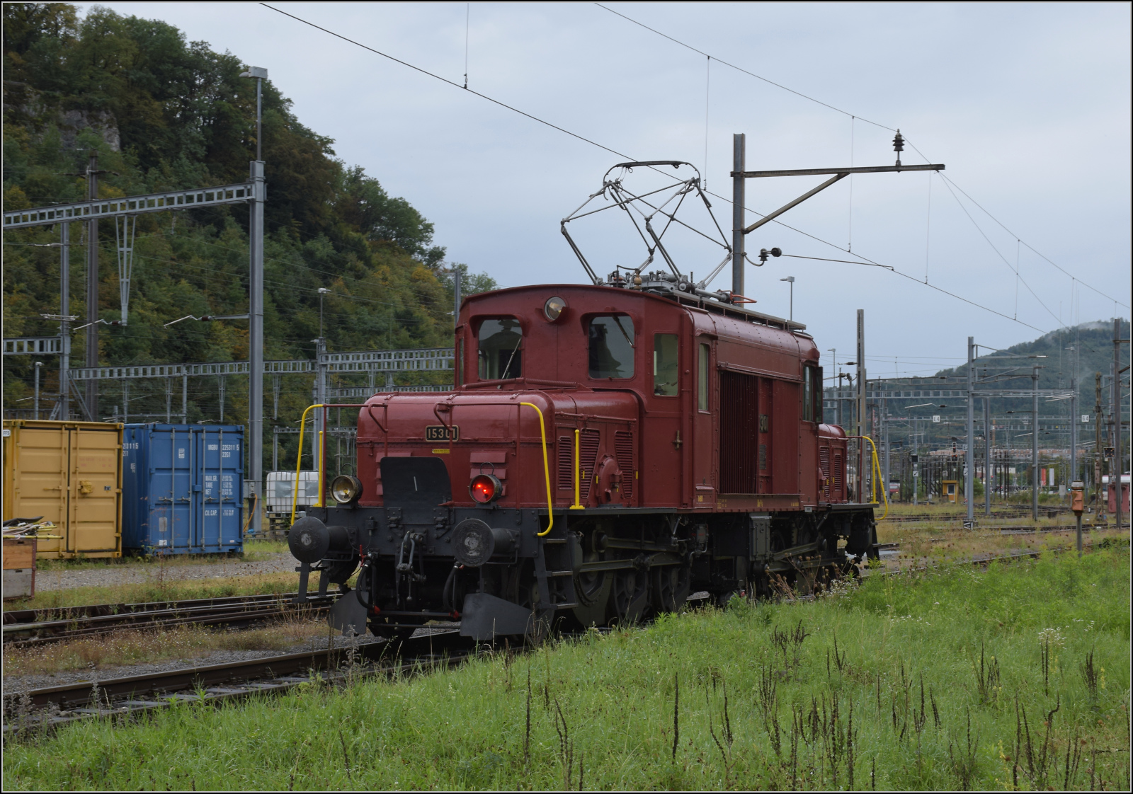 Depotfest Olten 2023. 

De 6/6 15301, das Seetalkrokodil. August 2023.