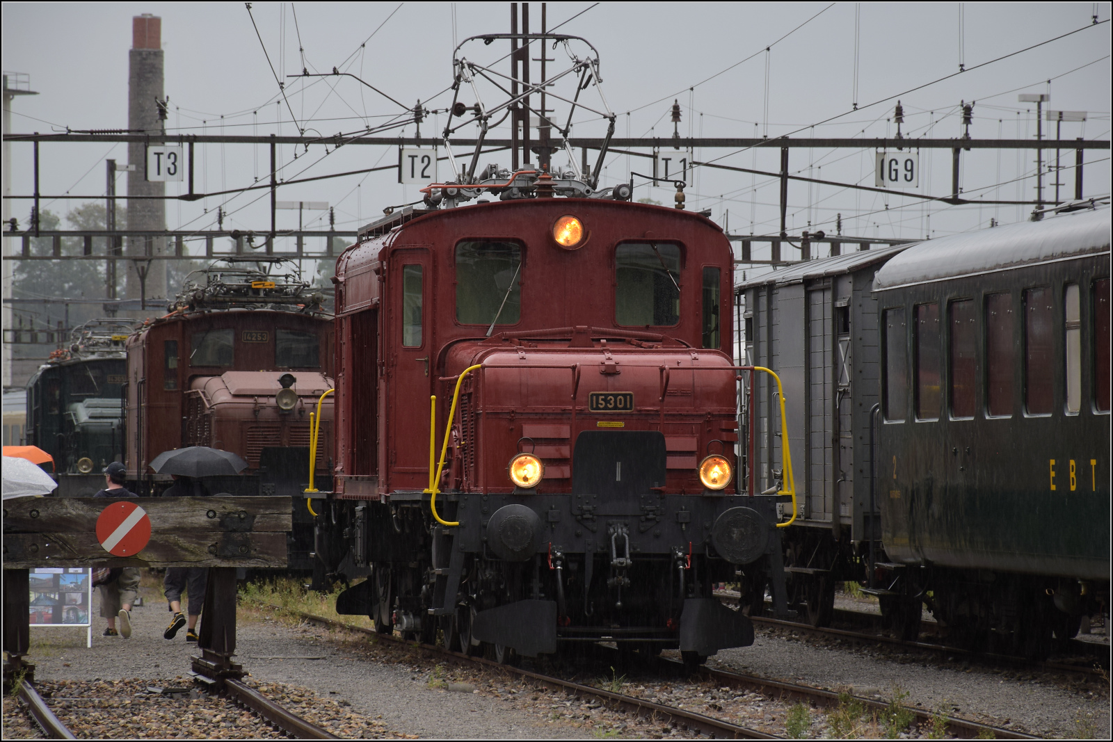 Depotfest Olten 2023. 

De 6/6 15301, das Seetalkrokodil. August 2023.