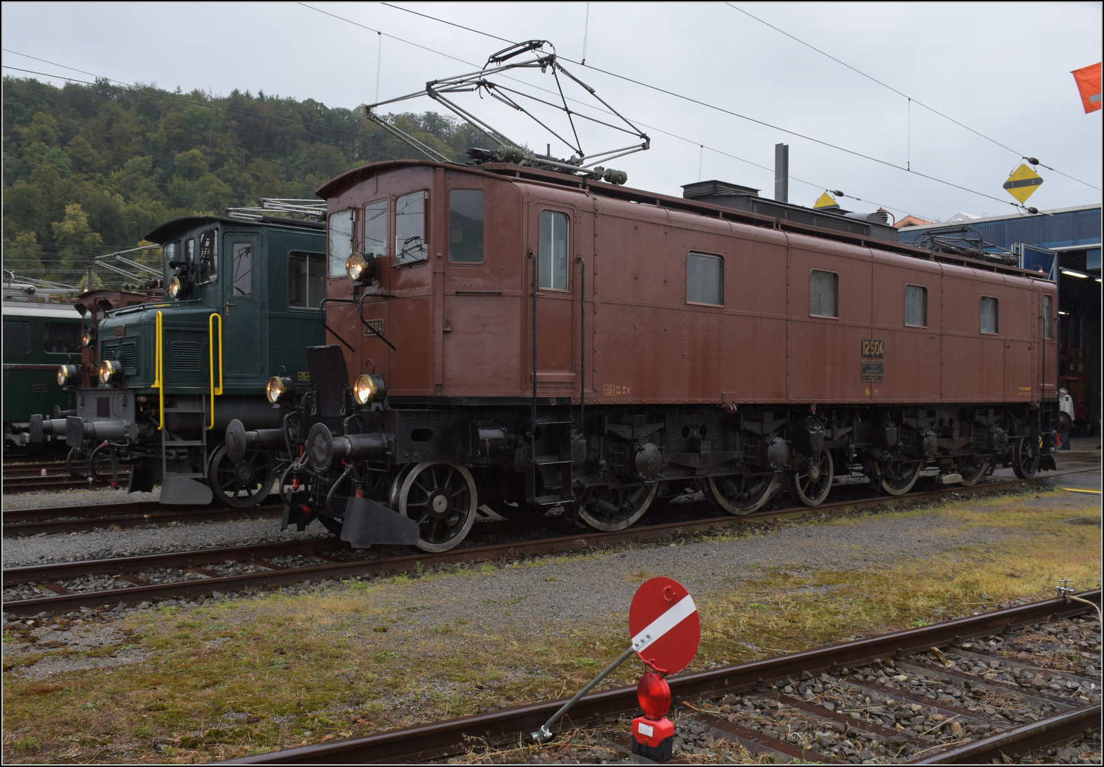 Depotfest Olten 2023. 

'Grosse Sécheron' Be 4/7 12504. August 2023.
