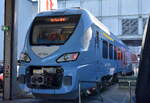 Der batterie-elektrische Triebzug 557 004/504 der Baureihe 557 ist ein Kurzversion-Fahrzeug der CAF Civity-Plattform, das vom Hersteller CAF auf der InnoTrans 2026 f�r den Einsatz im regionalen Schienenverkehr vorgestellt wird, 23.09.26