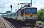 CD 371 005-0  Pepin  mit EC aus Tschechien Richtung Dresden Hbf.