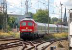 EC 1145 nach Warszawa (Warschau) fhrt im Bhf. Berlin-Lichtenberg ein mit Zuglok 234 278-0 am 28.09.13