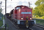 298 330-2 mit diversen Güterwagen Richtung Industrieübergabe Nordost am 15.08.16 Berlin Hohenschönhausen.