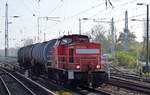 298 336-9 mit einem Übergabe-Güterzug am 20.10.17 Berlin-Köpenick.