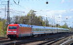 BR 101/584174/ic-aus-stralsund-mit-101-056-0 IC aus Stralsund mit 101 056-0 am 23.04.17 Berlin-Springpfuhl.