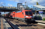 RE1 im Umleitungsverkehr mit 182 019-0 am 04.10.16 Berlin-Hohenschönhausen.