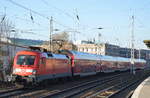 182 018 mit dem RE1 nach Frankfurt/Oder am 29.11.17 Berlin-Köpenick.
