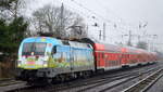 182 002-6 mit dem RE1 nach Frankfurt/Oder am 31.01.18 Berlin-Hirschgarten.