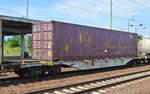 Containertragwagen der DB mit der Nr.
