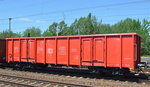 Offener Drehgestell-Güterwagen mit polnischer Zulassung der DB Tochter DB SCHENKER RAIL POLSKA S.A.