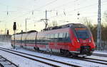 RB22 nach Potsdam mit 442 621 am 05.01.17 Berlin-Grünau.