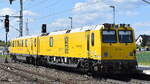 DB InfraGO AG, Frankfurt (M), Fahrzeugnutzer: Instandsetzung/Maschinenpool, Berlin mit ihrem Gleismesstriebzug  '725 101' (NVR: '99 80 9160 003-6 D-DBMP')