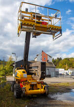 Rail Products Zweiwegehubarbeitsbühne ART 17 TH (Manitou), Schienengebundenes Gerät Registier-Nr.