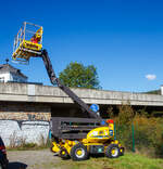 Die Rail Products Zweiwegehubarbeitsbühne ART 17 TH (Manitou), Schienengebundenes Gerät Registier-Nr.
