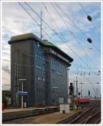 Das Stellwerk Frankfurt am Main Hbf am 07.12.2013.