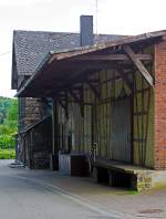 Und nun noch von der R�ckseite mit Blick auf die Laderampe, leider bei schlechterem Licht.