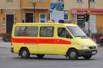 MB Krankentransportfahrzeug der Feuerwehr Stadt Frankfurt(Oder) Rettungswesen ma 15.02.11 Berlin-Pankow.